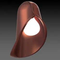 ceiling light (inverse flower)