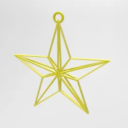 Christmas Star Ornament