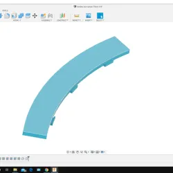 CLASSIC SCALEXTRIC TRACK EDGE - OUTER EDGE FOR STANDARD CURVE