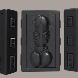 Cock Solo in Carbonite