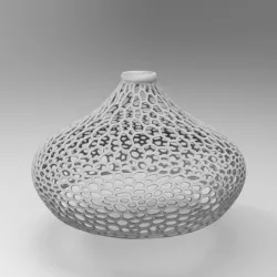 cone lamp cone cone lamp voronoi