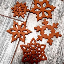 Cookie cutter snowflake