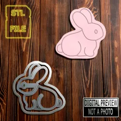 COOKIE CUTTERS - EASTER BUNNY MODEL