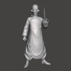 Cyborg Tao Pai Pai (Dragon Ball) 3D Model