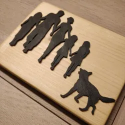 Decoration to stick Family