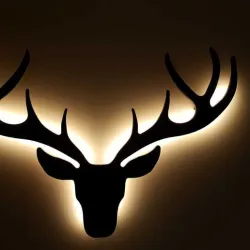 deer DXF for Lasercutter