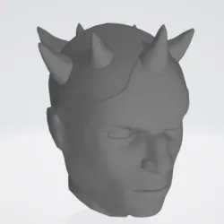 Demon Alien Head