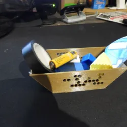 Desk Skip Storage Container