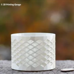 Diamond-Shaped Cup