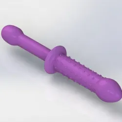 Double Head Dildo - Dots