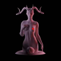 Dragon Age Origins Desire Demon Naked statue sexy figure