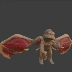 Dragon With The Right Number of Limbs and Eyes