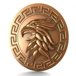 Eagle bas-relief 3