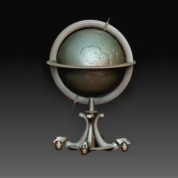 Earth globe
