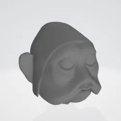 Fish Alien Head