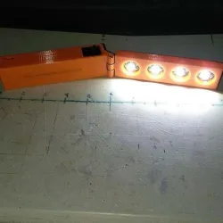 foldable magnetic rechargeable shop light