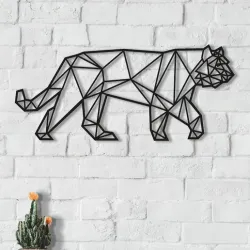 geometric animal tiger