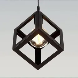geometric minimalist pendant lamp