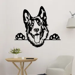German Dog 2D Wall Decoration