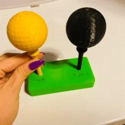 Golf ball Salt & Pepper holder(Salt Shaker)