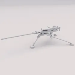 Gun PRINTABLE 3D Digital STL File