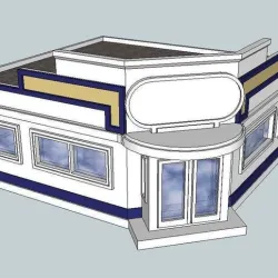 HO Scale Diner