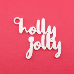 Holly Jolly - Christmas Gift Tag