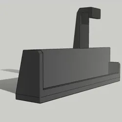 Horizontal phone holder