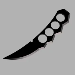 Kunai Asuma Sensei - Naruto