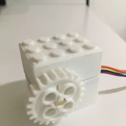 Lego Case for 28BYJ-48 Stepper Motor