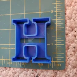 Letter H Cookie Cutter / Play-Doh