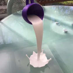 Levitating cup