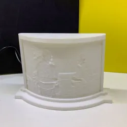 Litophane case for standard outer curve Rocks3dp 720 x 540 Image
