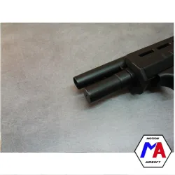 M870 airsoft barrel extension