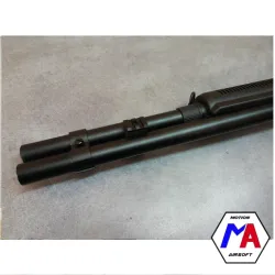 M870 long barrel rail