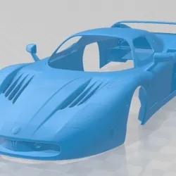 Maserati MC12 2005 Printable Body Car