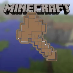 MINECRAFT COOKIE CUTTER AXE