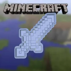MINECRAFT COOKIE CUTTER SWORD
