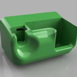 Mini Drak Nose mount for a GoPro Hero 5 Black and Runcam Micro Swift