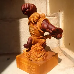 MONKEY D LUFFY - ONE PIECE - STL CNC Wood