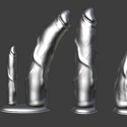 New rough shaped dildo - different shapes