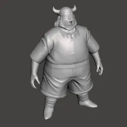 Ox-King (Dragon Ball) 3D Model