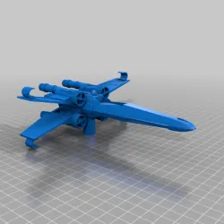 Pen holder - T65 X-Wing Fighter (star wars)