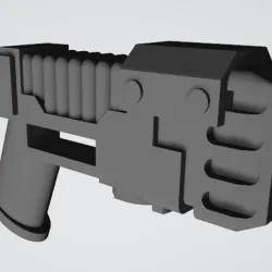 Plasma Pistol and Powered Sword
