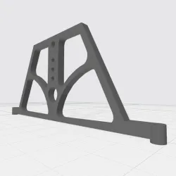 Rc spare tire carrier