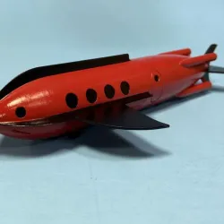 Retro Rocket Plane