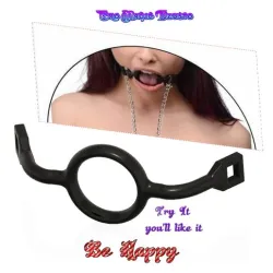 Ring Mouth Gag O-Ring Gag SEXY SLAVE Open Mouth Ring Gag SM bondage TUNNEL for mouth ormg-08 3d print