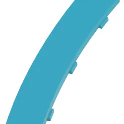 Scalextric classic track edge - outer edge for outer curve