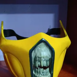 scorpion zombie mask