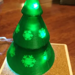 Snowflake Christmas Tree